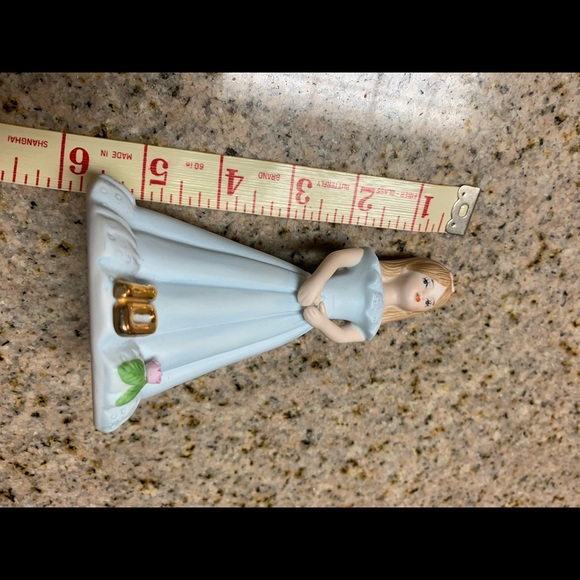 Vintage Enesco Porcelain Growing Up 10 year girl - Picture 4 of 5